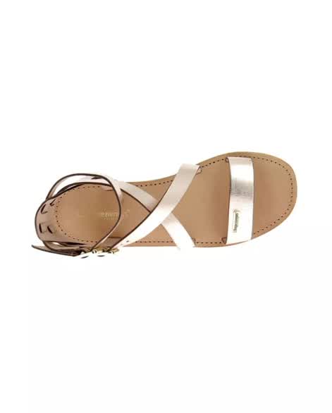 Sandales petit talon Les Tropeziennes HOCEAN Doré