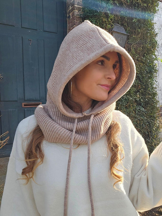 Cagoule snood cocoon – 3 coloris