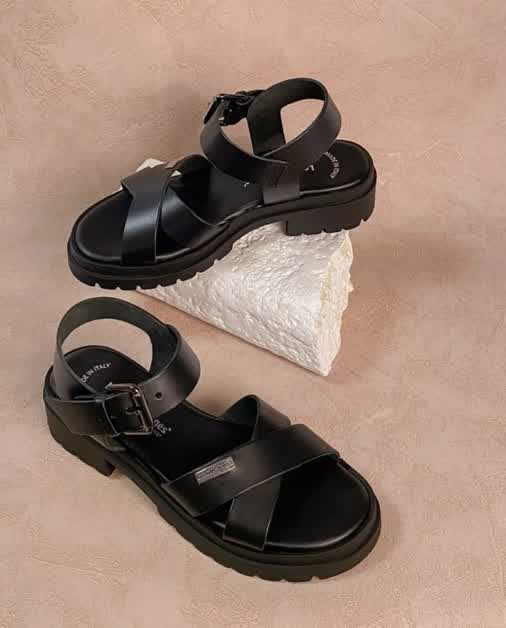 Sandales Les Tropeziennes THIA Noir