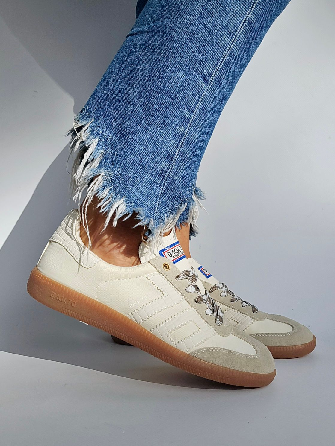 Baskets Back70 cloud Blanc